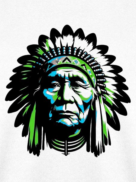 Amerikanisch, Indianer, Amerikaner