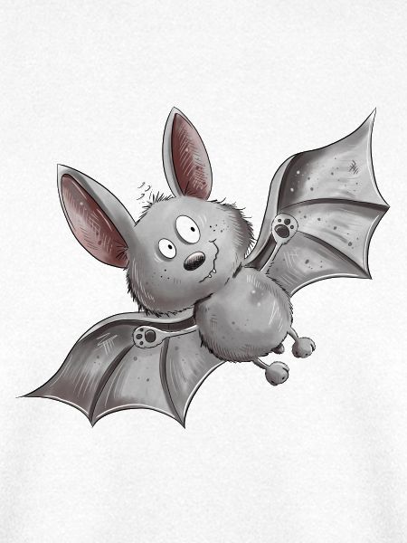 Flatternde Fledermaus