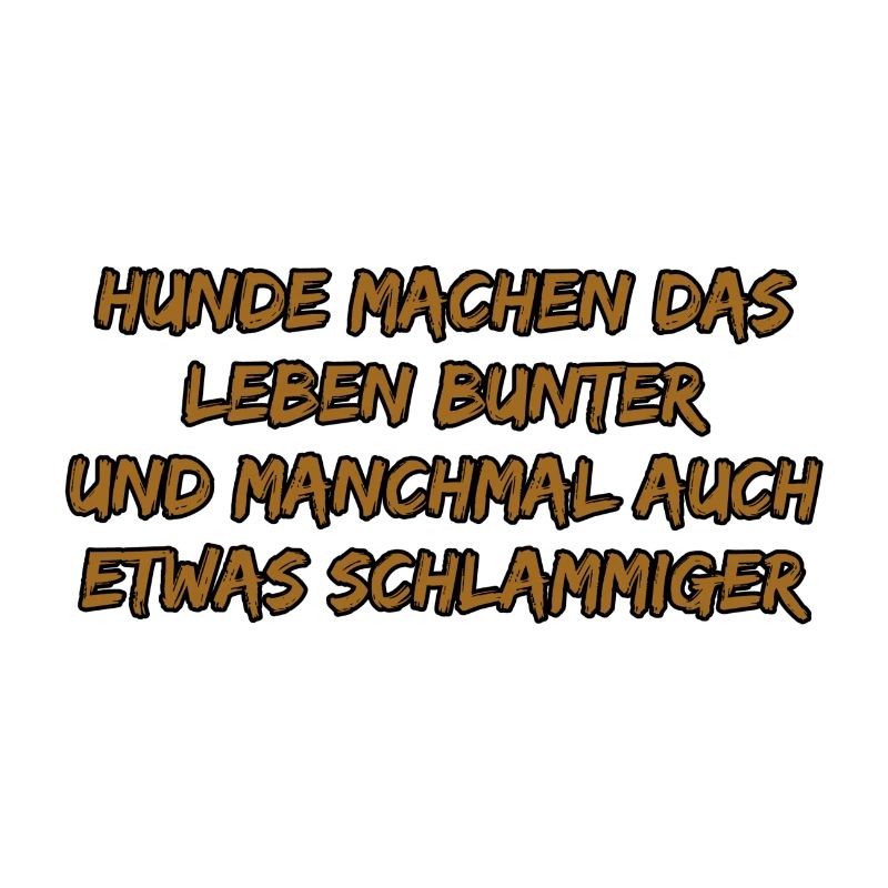 Hundebunte Lebensfreude