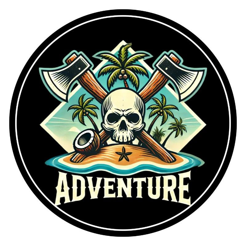 Abenteuer Skull Insel Patch