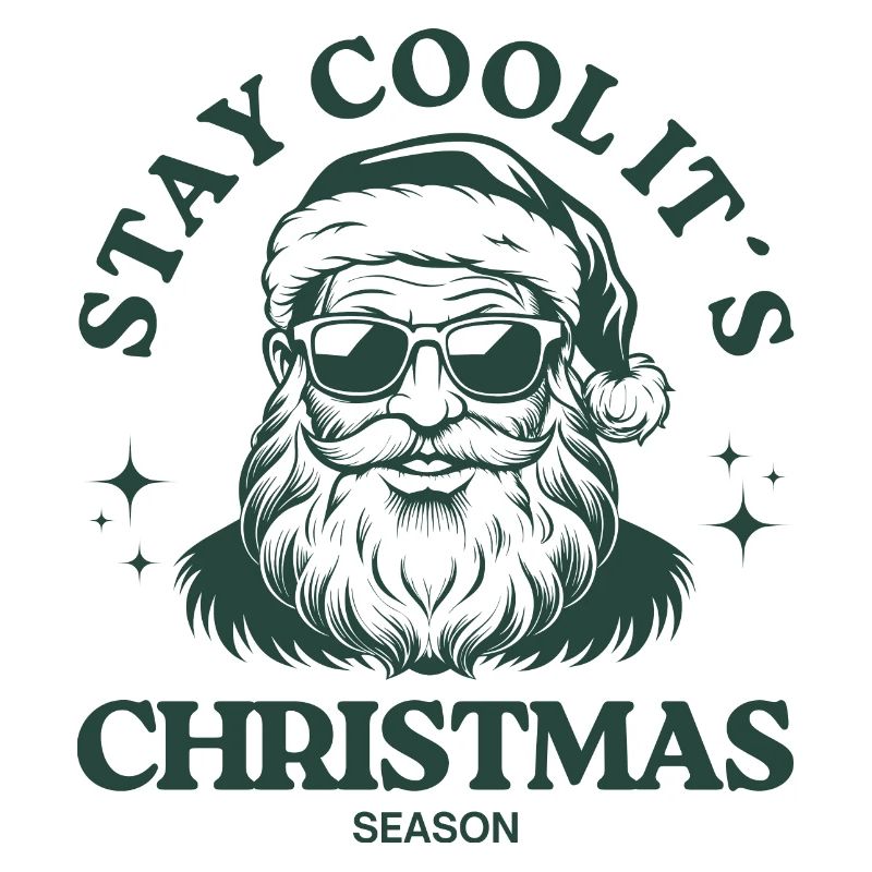 Weihnachtsmann Cool Santa