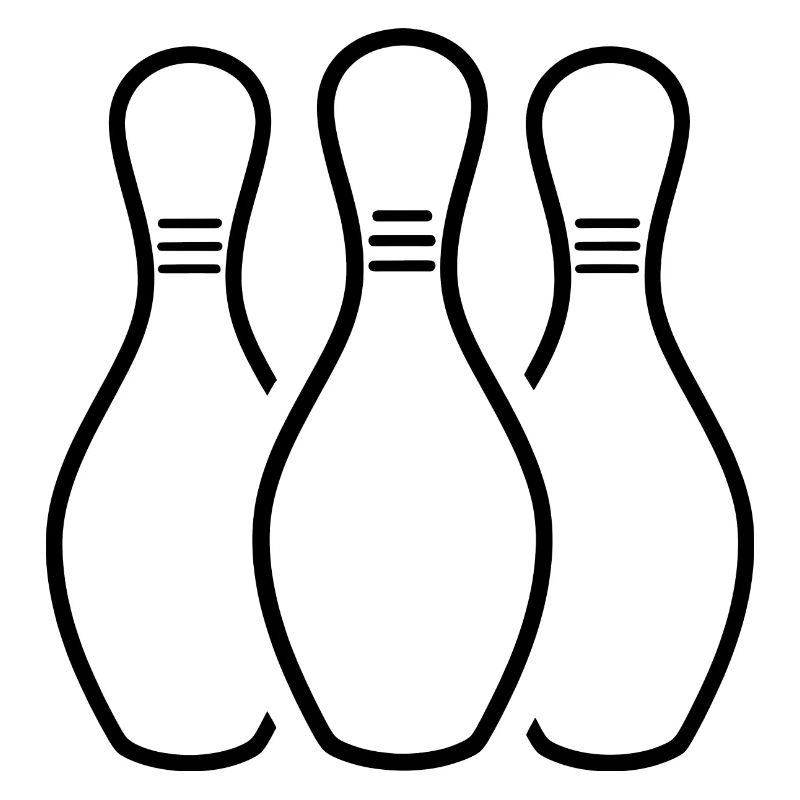 Bowling Pins Skizze