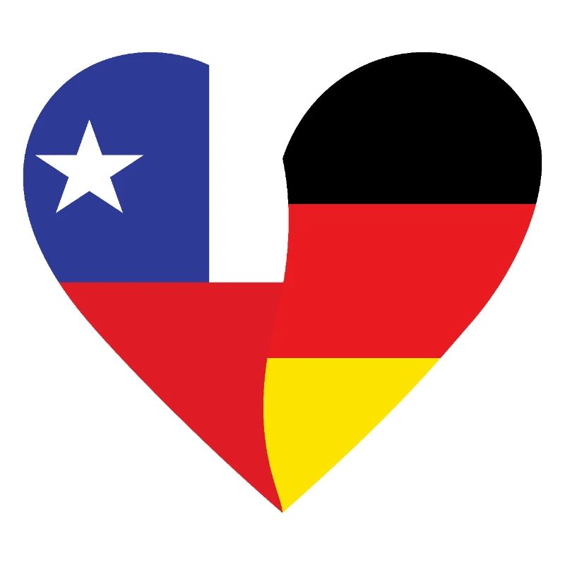 Chile Germany Heart