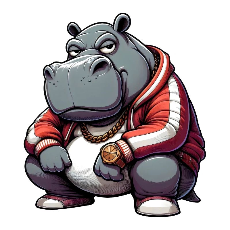 Hiphop Potamus Nilpferd