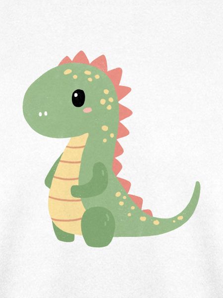 Buntes Dino Kindermotiv
