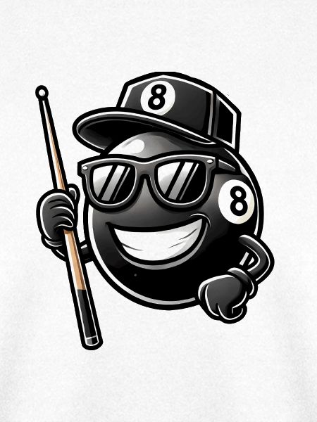 Cooles Billard 8-Ball Design