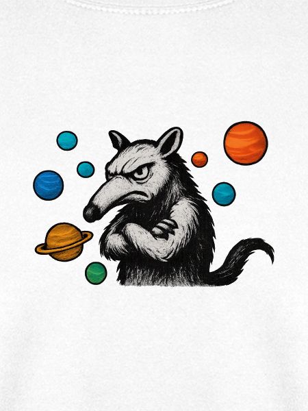 Ameisenbär mit Planeten