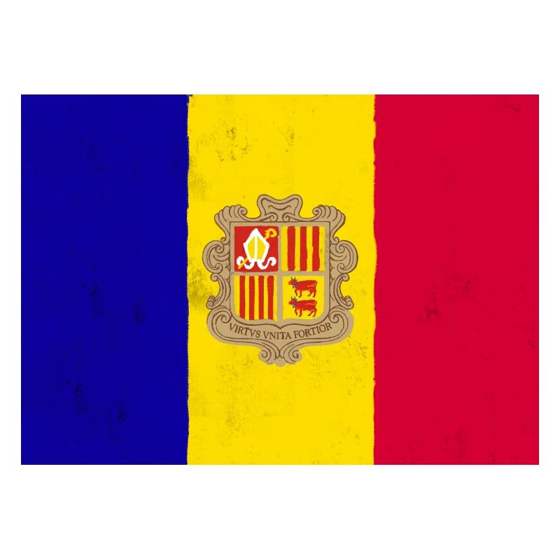 Drapeau de l’Andorre – symbole d’indépendance et de tradition