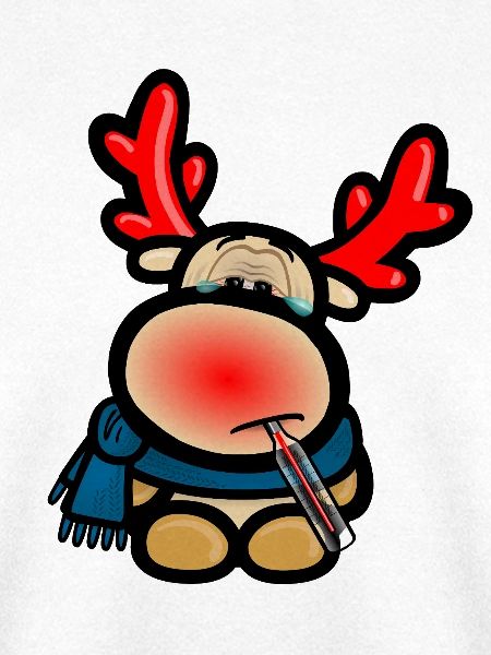 Rentier Elmondo hat Grippe