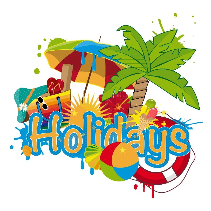 Vacances colorées de graffitis d’été