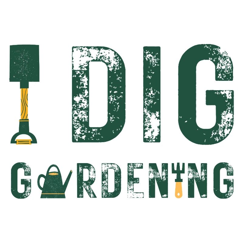 Gartenfreund Hundemotiv