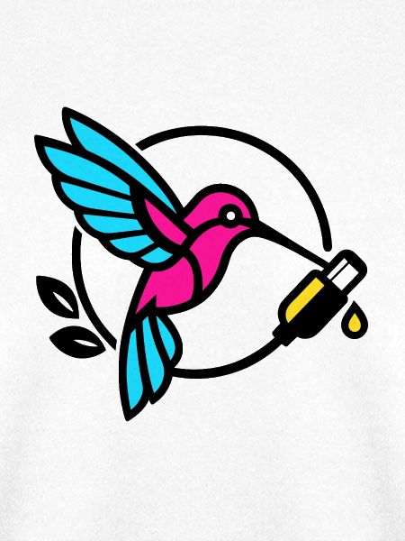 Neon Hummingbird
