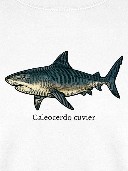 Galeocerdo cuvier Tigerhai Design