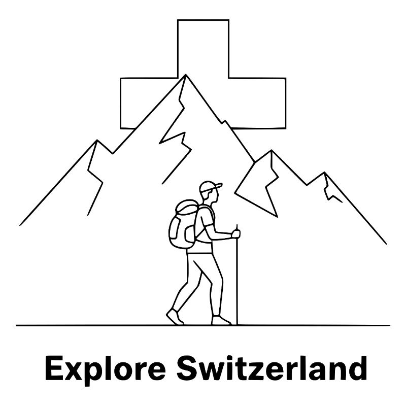 Explore Switzerland Wander Motiv