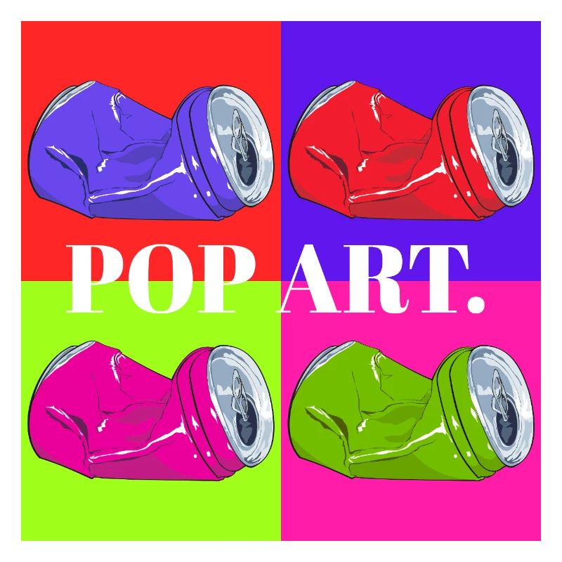 Pop Art Cola Dosen Design