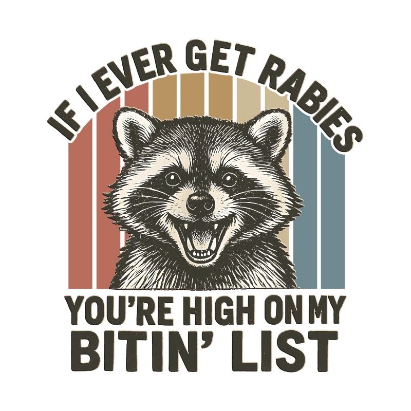 Rascal Raccoon High on Biting List