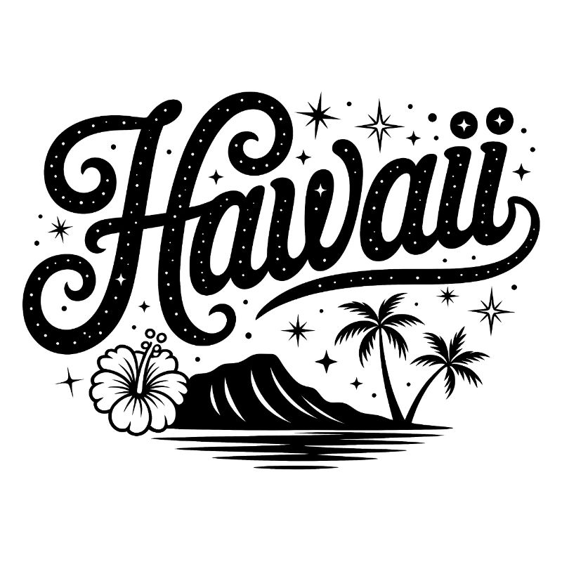Hawaii - Souvenir USA State Design