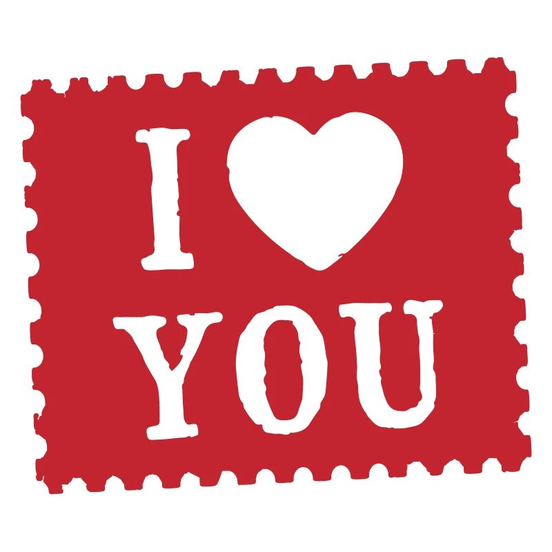 I Love You Stempeldesign