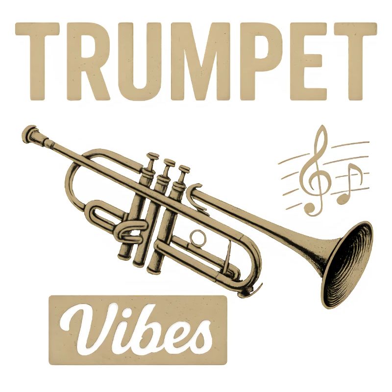 Malerischer Trompeten-Design mit Vibe