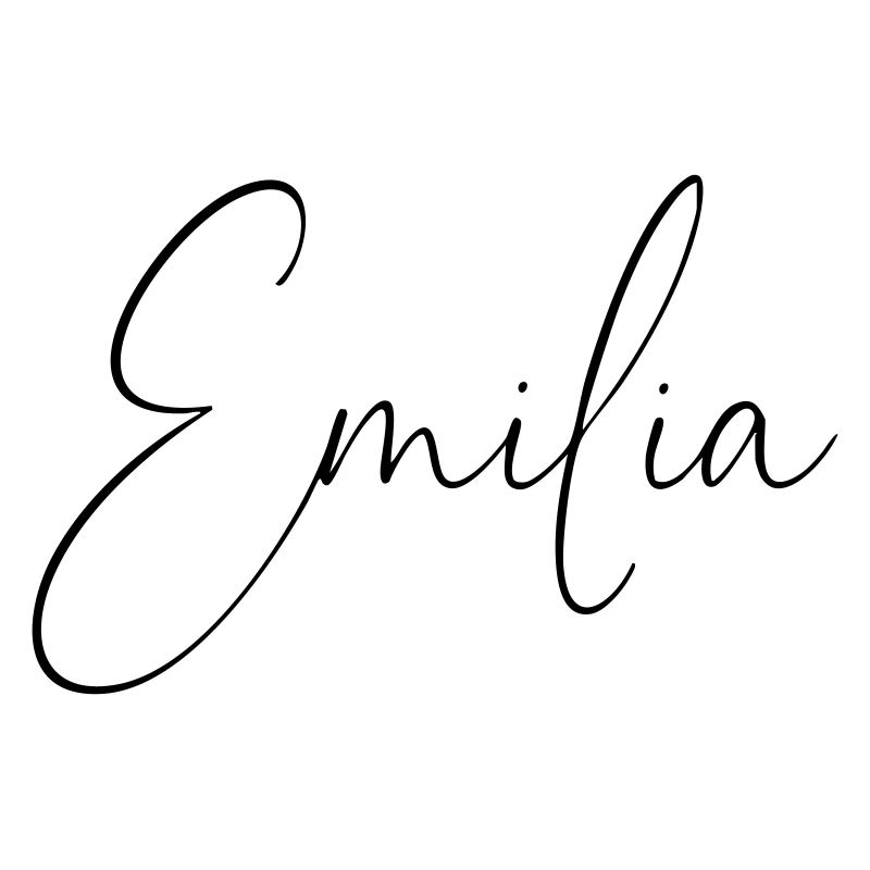 emilia / handschrift design personalisiert