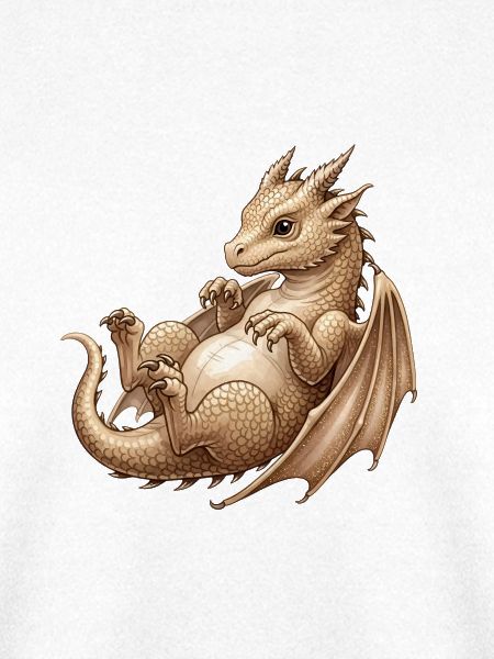 Cartoon Baby Drache Illustration