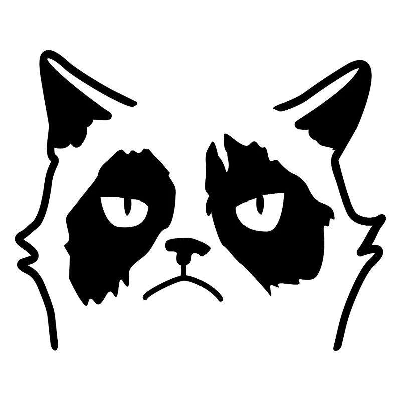 Mürrische Katze: Cartoon & Fun