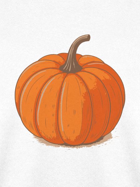 Retro Pumpkin Orange Sparkle