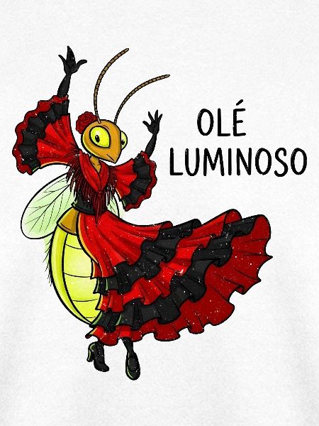 Flamenco Glühwürmchen Tanzkostüm