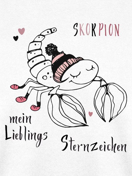  Krabbe mit Mütze  Skorpion 
