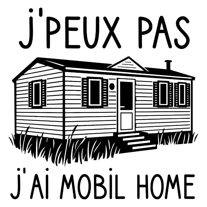 T-Shirt Mobilheim Camping Humor