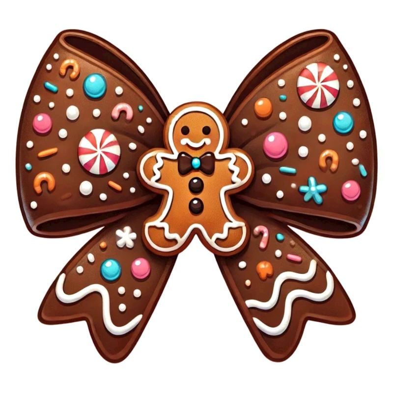 Schoko Schleife Lebkuchen
