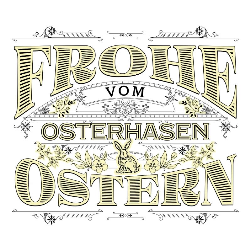 Frohe Ostern vom Osterhasen