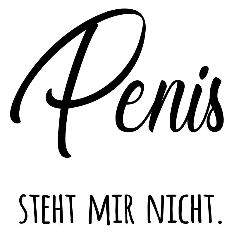 Penis steht mir nicht