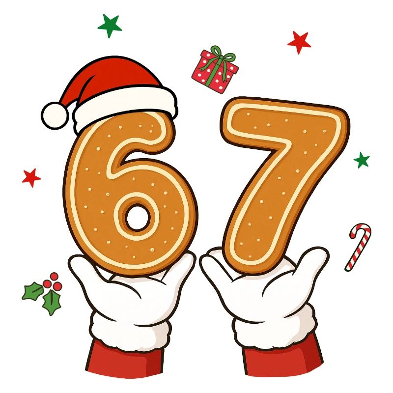Weihnachten 67 Kekse Weihnachtsmann
