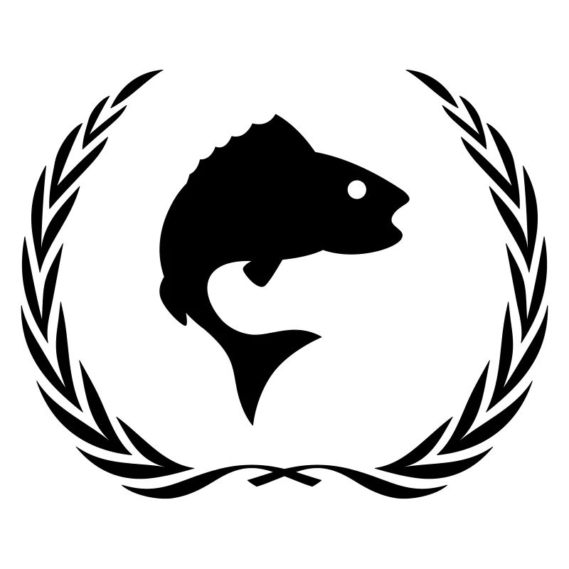 Fisch Symbol Kranz