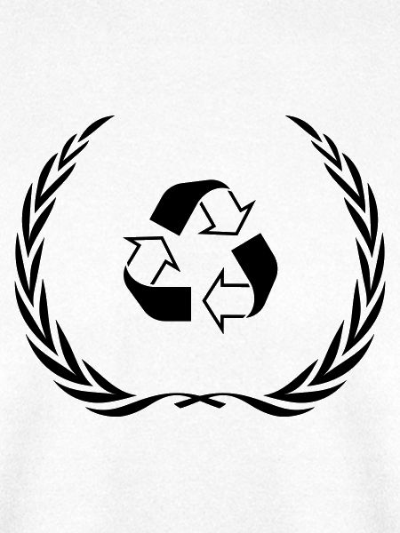 Recycling Symbol Kranz