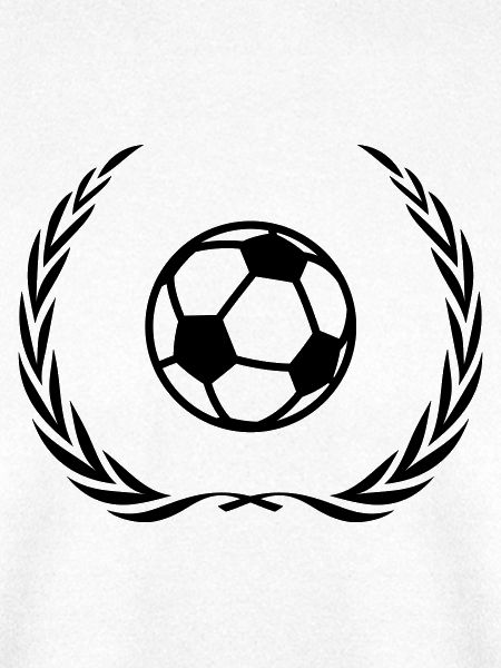 Fussball Symbol Kranz