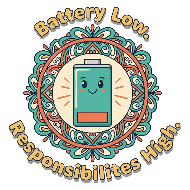 Battery Low Mandala