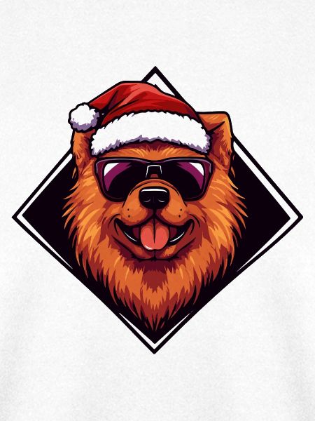 Santa Hund Cartoon 