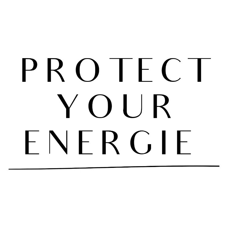 Protect Your Energy – Mindset Shirt