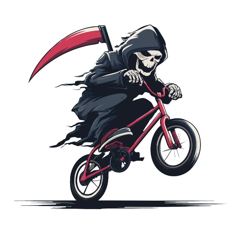 Grim Reaper Bike Action