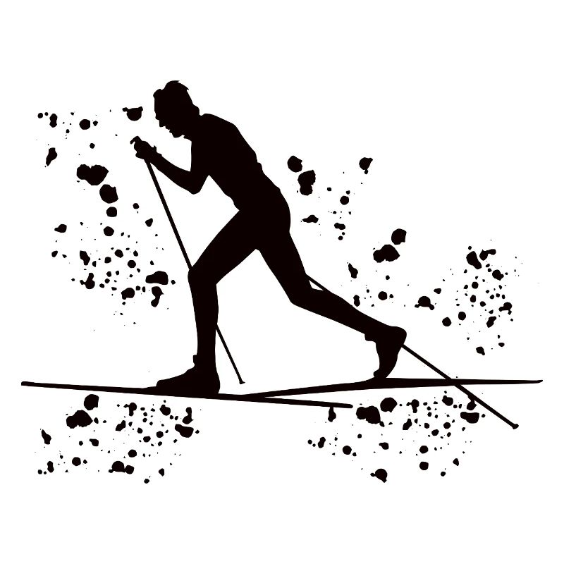 Skilangläufer Skilanglauf
