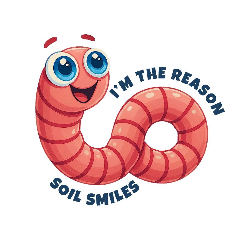Cheerful Earthworm