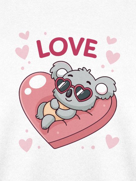 Koalaherz und süße Liebe