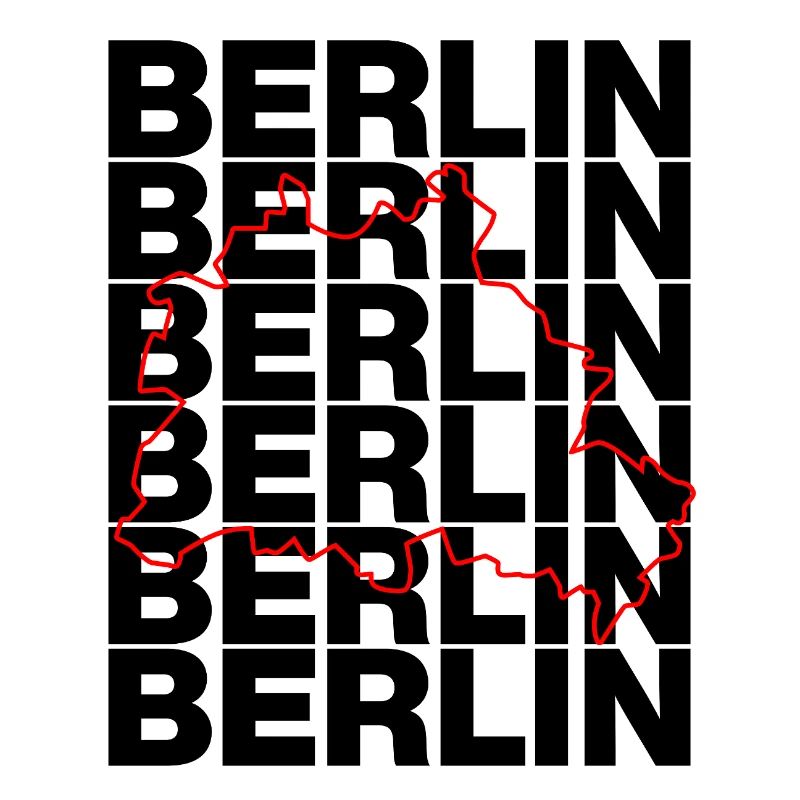 BERLIN UMRISS, DIT IS BERLIN
