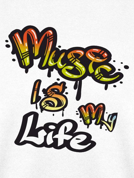 Musik Ist Leben Graffiti