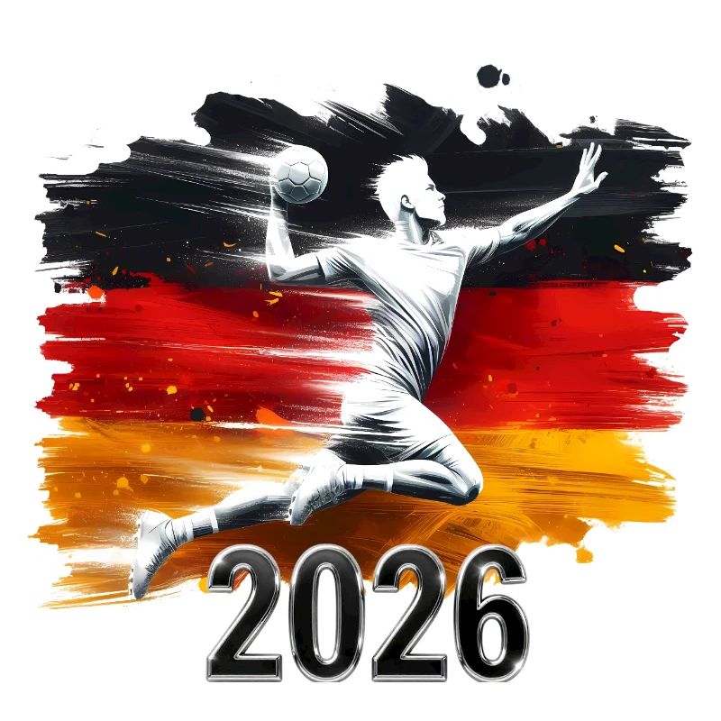 Deutschland Flaggen Handballer 2026