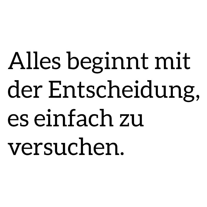 Motivierender Spruch 