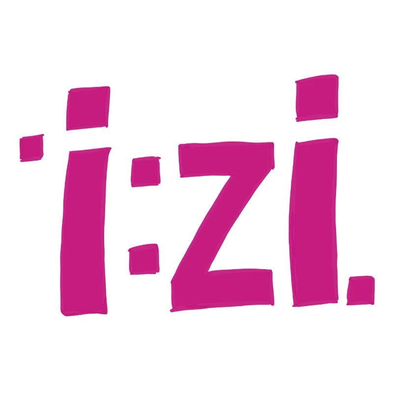 IzI Graffiti Schrift in Magenta