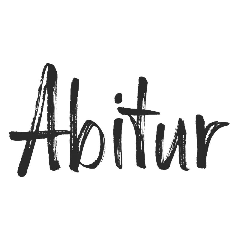 Abitur Textdesign